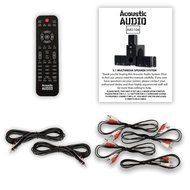 Acoustic Audio AA5104 Home Theater 5.1 Speaker System with 2 Extension Cables Surround Sound N2