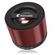 kwmobile Mini Wireless Bluetooth speaker with Micro SD card, FM Radio and microphone in blue for iPhone, iPad,... N11