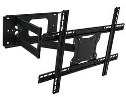 Mount-It! MI-345 Swivel Full Motion Articulating Tilting Low-Profile TV Wall Mount Corner Bracket for 32 - 65...