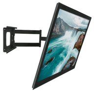 Mount-It! MI-345 Swivel Full Motion Articulating Tilting Low-Profile TV Wall Mount Corner Bracket for 32 - 65... N2