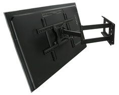 Mount-It! MI-345 Swivel Full Motion Articulating Tilting Low-Profile TV Wall Mount Corner Bracket for 32 - 65... N3