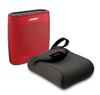 Bose SoundLink Color Bluetooth Wireless Speaker - RED &amp; Bose Carry Case - Bundle