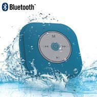 Rubility Waterproof Mini Bluetooth Speaker, Wireless Shower Speaker Handsfree Portable Speakerphone Built-in Mic...