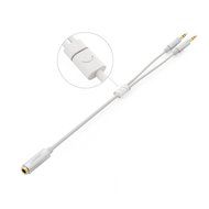 Ugreen Gold Plated 3.5mm Female to 2 Male Headphone Mic Audio Y Splitter Cable with Separate Headphone / Microphone... N8