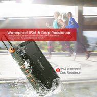 GBtiger Portable Wireless Bluetooth Speakers, IPX6 Waterproof Hifi Speaker with 10W Enhanced Bass, Dual Channel... N4