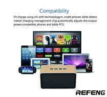 ReFeng Classic portable wireless bluetooth speaker, Hi-Fi stereo with built-in microphone, Enhanced Bass Clear... N7