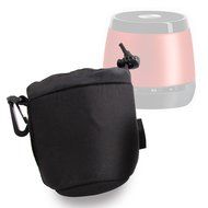 DURAGADGET Jet Black Small-Sized Protective Pouch in Neoprene for JAM Classic HX-P230 Bluetooth Wireless Speaker