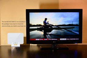 1byone 50 Miles Amplified HDTV Antenna with Amplifier Booster USB Power Supply to Boost Signal and 20ft Coaxial... N5