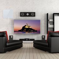 1byone 50 Miles Amplified HDTV Antenna with Amplifier Booster USB Power Supply to Boost Signal and 20ft Coaxial... N13