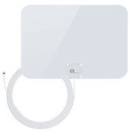 1byone 50 Miles Amplified HDTV Antenna with Amplifier Booster USB Power Supply to Boost Signal and 20ft Coaxial... N14
