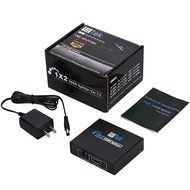 fitTek&reg;Hdmi Splitter 1 Input Hdmi Port And 2 Outputs With 1x2 Hdmi Splitter Switch Box For Full HD 1080P Support 3D N5