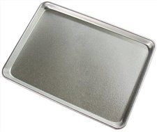 New Star 37319 Textured Commercial Grade Sheet Pan Display Tray, 18 by 26-Inch, Silver Anodized