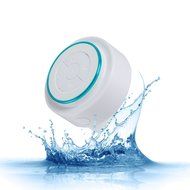 KONG KIM IPX7 100% Waterproof &amp; Dust-proof Floating Bluetooth Shower Speaker - Compatible with all Bluetooth devices... N10