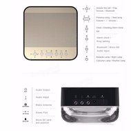 Bluetooth Speakers,ELEGIANT Wireless Bluetooth Speaker with Colorful Light Bedside Lamp and Clock,Alarm Clock,... N7