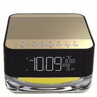 Bluetooth Speakers,ELEGIANT Wireless Bluetooth Speaker with Colorful Light Bedside Lamp and Clock,Alarm Clock,... N8