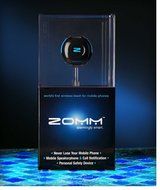 ZOMM Wireless Leash, Bluetooth Speakerphone, and Personal Safety Device for Mobile Phones (Black) N4