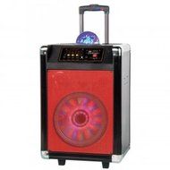 Supersonic IQ3608DJBT 8-Inch Rechargeable Bluetooth DJ Speaker with Woofer