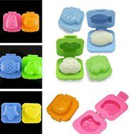 Team-Management(TM) 6 Pcs Boiled Egg Sushi Rice Mold Bento Maker N2