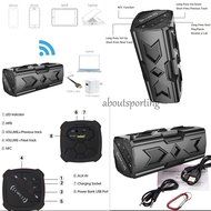 NP4U Portable Waterproof Stereo Wireless Bluetooth 3600mAh Power Bank OUTDOOR SPEAKER BLACK N3