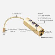 iPhone 7 Adapter, Lightning to 3.5mm Headphone Jack Adapter - ALIWELL Lightning to 3.5mm Headphone Jack Adapter... N6