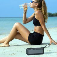 SHARKK Bullet Waterproof Bluetooth Speaker 6W IPX5 Shower Speaker Wireless Portable Speaker N6