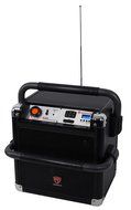 Rockville RJS8 8" Portable Heavy Duty Rechargable Bluetooth Speaker+Microphone N2