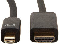 AmazonBasics Mini DisplayPort to HDMI Cable - 6 Feet N2