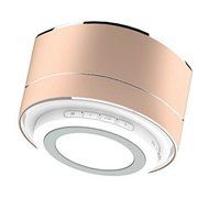 TIMEKER Metal Wireless Bluetooth Speaker with Microphone Portable Mini Super Bass Subwoofer Stereo Music Speaker... N2