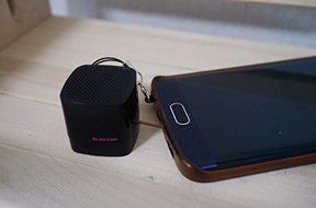 Elecom &quot;Minicube Bluetooth Speaker For Smartphone (Black Color)&quot; N3