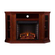 Claremont Convertible Media Electric Fireplace - Cherry N2