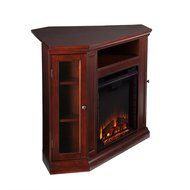 Claremont Convertible Media Electric Fireplace - Cherry N10