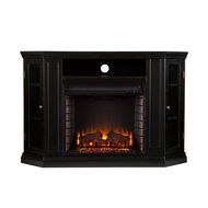 Claremont Convertible Media Electric Fireplace - Cherry N21