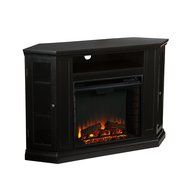 Claremont Convertible Media Electric Fireplace - Cherry N25