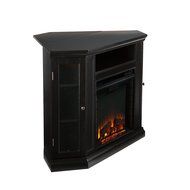 Claremont Convertible Media Electric Fireplace - Cherry N29