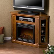 Claremont Convertible Media Electric Fireplace - Cherry N31