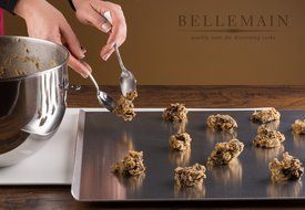 Bellemain Cookie Sheet 14&quot;x17&quot; , Pro Chef Quality, Heavy Duty Aluminum N4