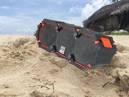 Altec Lansing LifeJacket Next Generation Ultra Portable Wireless Bluetooth Speaker : Waterproof, Sandproof, Floats... N10