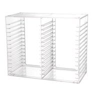 Stackable CD Holder - holds 30 standard CD jewel cases N2