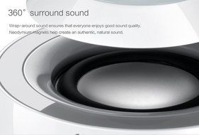 Portable Wireless Bluetooth Speaker 360 Degree Stereo Surround Music Mobile Phone N5