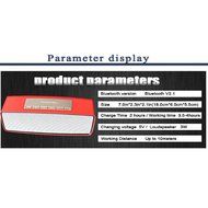 Bluetooth Speaker Altavoz Speakers Parlantes Bluetooth 3D Surround Subwoofer Stereo HIFI Caixa De Som Support... N3