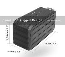 Venstar Waterproof Bluetooth Wireless Speaker, Mini Portable Handheld Super Bass 7W Drivers, TF/SD Card, 12 Hours... N6
