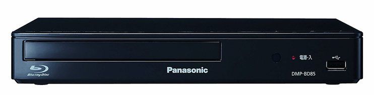 Panasonic Blu-ray Disc Player Black DMP-BD85-K N2