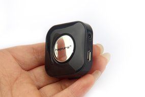 Hapurs Bluetooth 3.0 Music Receiver, Rechargeable NFC - enabled Bluetooth Audio Receiver for Sound System Speaker... N5