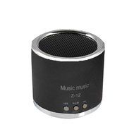 Speaker, Dreaman Wireless Portable Mini Speaker FM Radio USB Micro SD TF Card MP3 Player Black