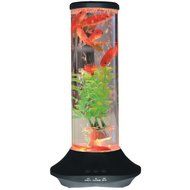 HyperPS Wireless Bluetooth LED Fish Tank Speaker Colorful Music Player Detection Bubbles with USB Charging Cable...