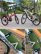QAenly Wireless Bluetooth Speakers with HD Audio and Stereo Surround Sound Waterproof Dustproof Shockproof Riding... N4