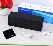 Bluetooth Speaker, Yokkao Portable Wireless Stereo HiFi Speaker 4W Output with TF Card/ FM Radio/ 3.5mm Aux-in... N6