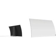 Mohu Curve 50 TV Antenna, Indoor, Amplified, 50 Mile Range, Modern Design, Tabletop, Paintable, 4K-Ready HDTV,...