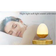 Blue Tooth Speaker,LED Bulb Portable Levitating Bluetooth Speaker Wood Grain Base Floating Maglev Speaker 360... N3