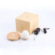 Blue Tooth Speaker,LED Bulb Portable Levitating Bluetooth Speaker Wood Grain Base Floating Maglev Speaker 360... N8